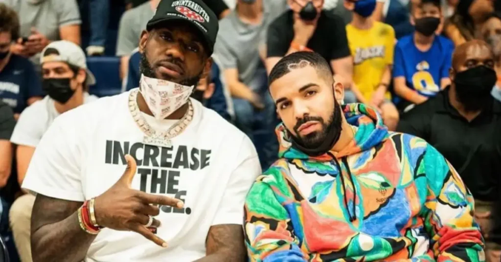 lebron james and drake