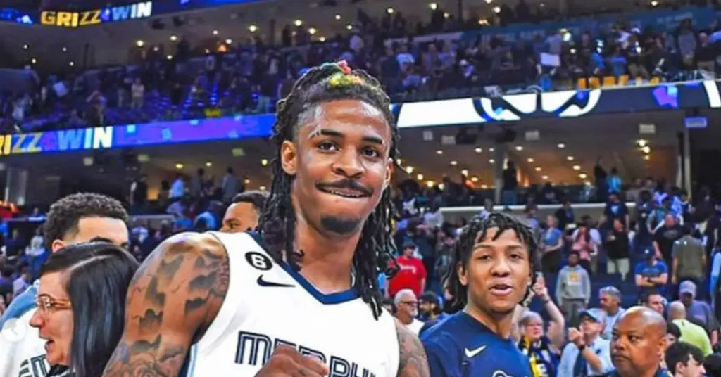 ja morant looking confused