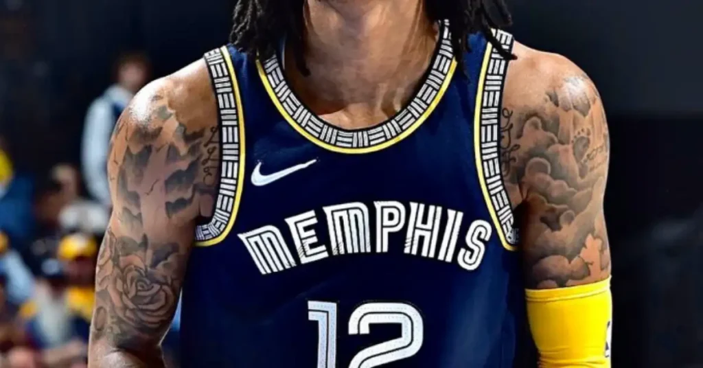 ja morant tattoos on his hands