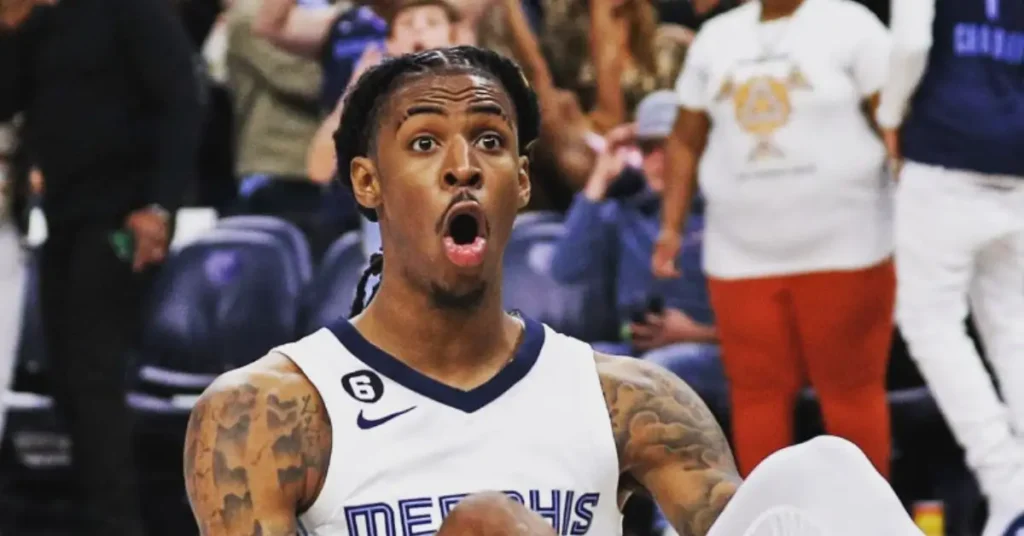 ja morant looking surprised