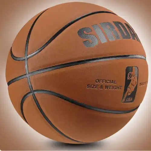 Basketball Colored brown