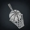 Men's Basketball Necklace