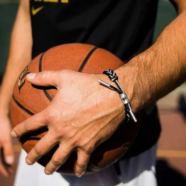 Basketball Rubber Bracelets