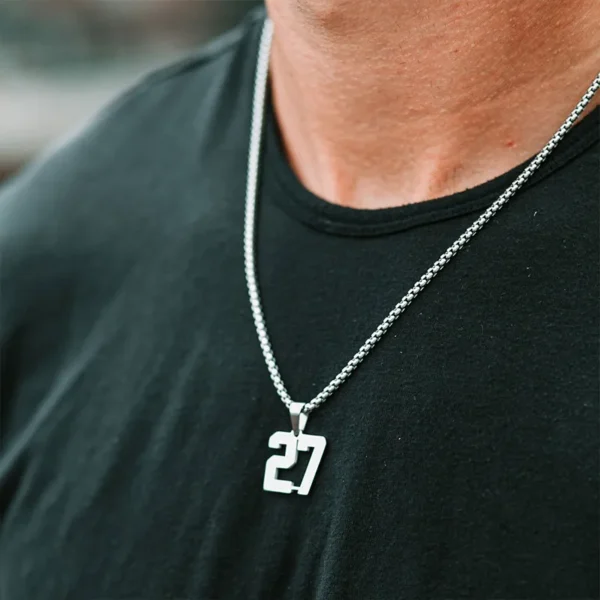 Basketball Necklace With Number