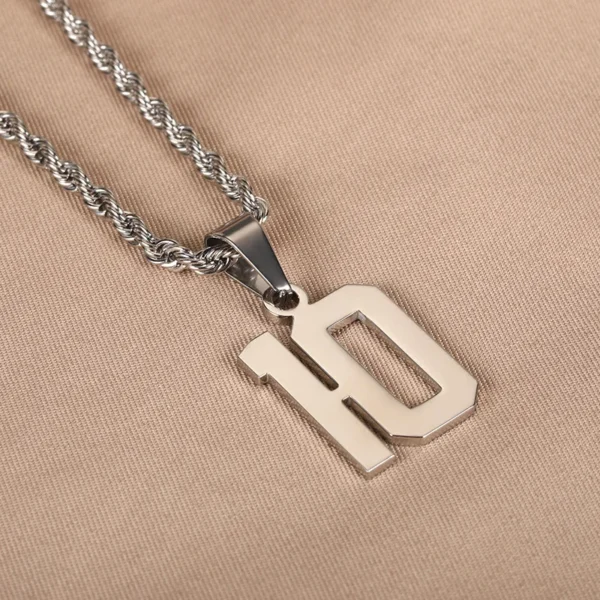 Basketball Necklace With Number