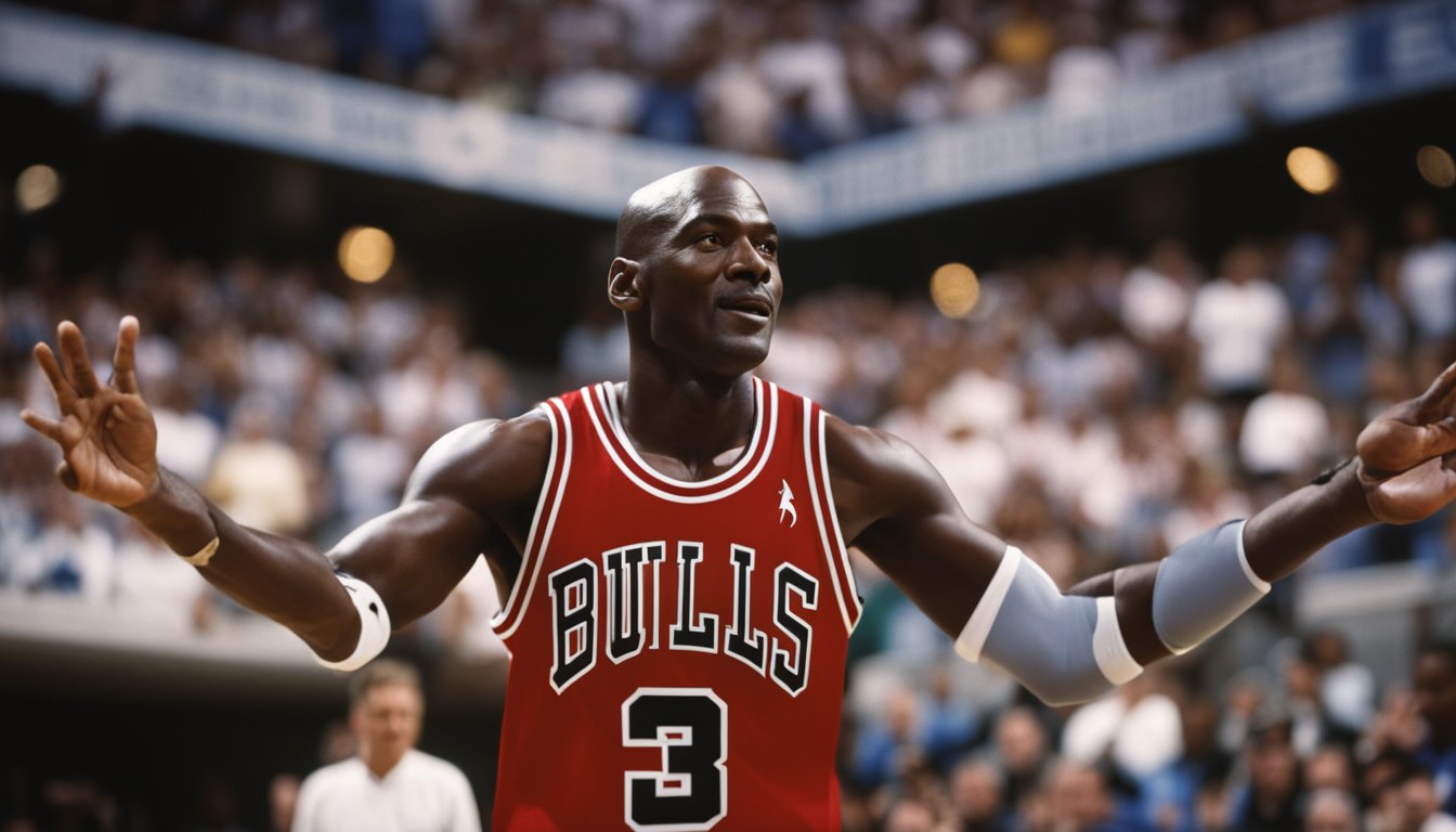 Michael Jordan's wingspan measures 6 feet 11 inches, making it one of the longest in NBA history